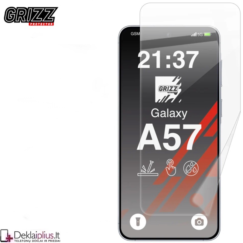 Telefono ekrano apsauga per visą ekraną - Ceramic (Samsung Galaxy A57) Telefono ekrano apsauga per visą ekraną - Ceramic (Samsung Galaxy A57)